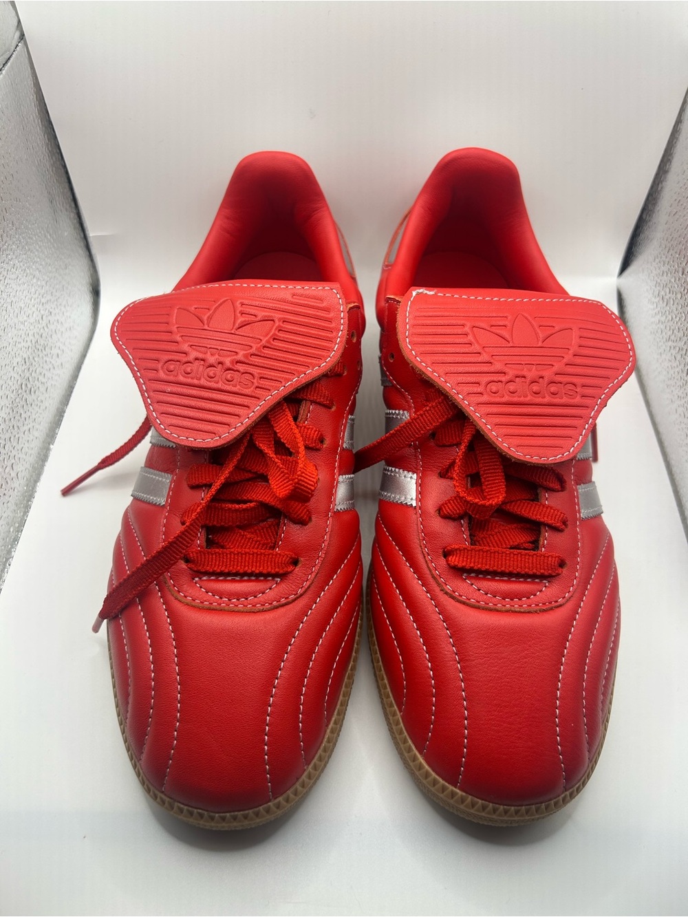 adidas Wmns Samba LT 'Scarlet Silver Metallic Gum